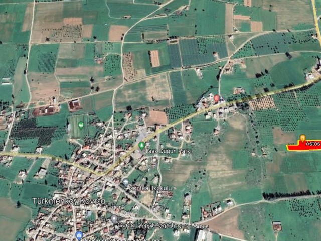 11798 M2 GRUNDSTÜCK ZUM BAU ZUM VERKAUF IM GEBIET FAMAGUSTA TÜRKMENKÖY