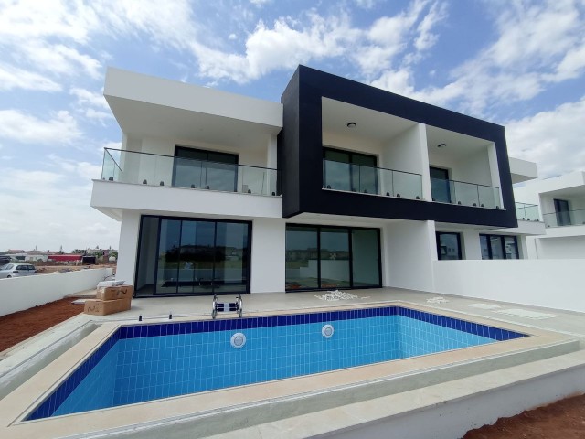 3+1 TWIN VILLA WITH POOL FOR SALE IN FAMAGUSTA YENİBOĞAZİÇİ AREA