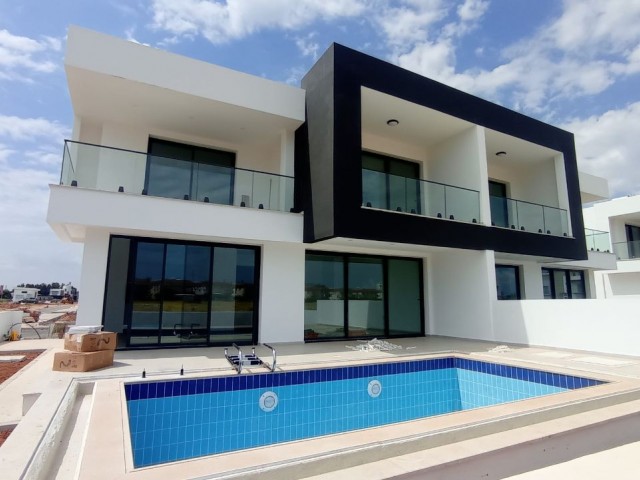 3+1 TWIN VILLA WITH POOL FOR SALE IN FAMAGUSTA YENİBOĞAZİÇİ AREA