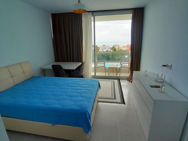 Abelia Residence STUDIO sea view and pool view. Full furniture 