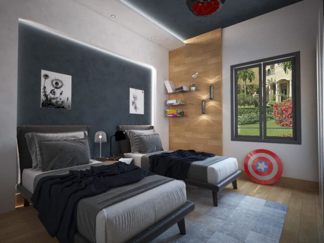 Luxury 1+1 and 2+1 flats for sale in Alsancak, Girne