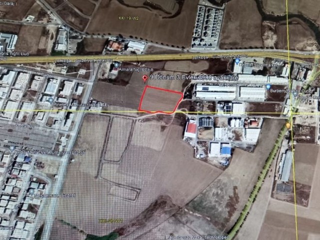 BAULAND FÜR DEN BAU VON PAKETEN INNERHALB DES INDUSTRIEGEBIETS VON NIKOSIA ALAYKÖY. ** 