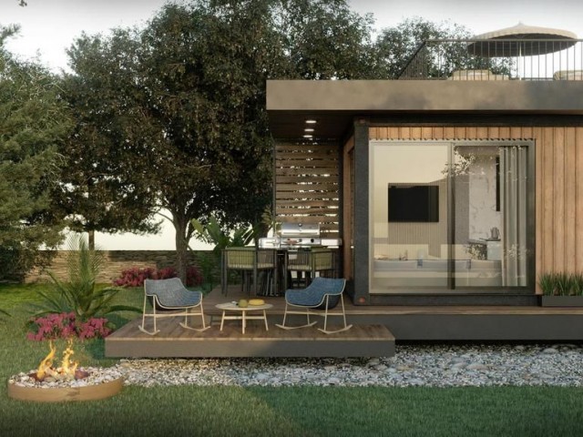 NIKOSIA TÜRKELI 1 + 0 ZU VERKAUFEN TINY HOUSE ** 