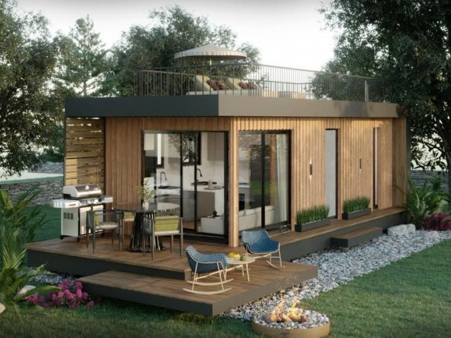 NIKOSIA TÜRKELI 1 + 0 ZU VERKAUFEN TINY HOUSE ** 