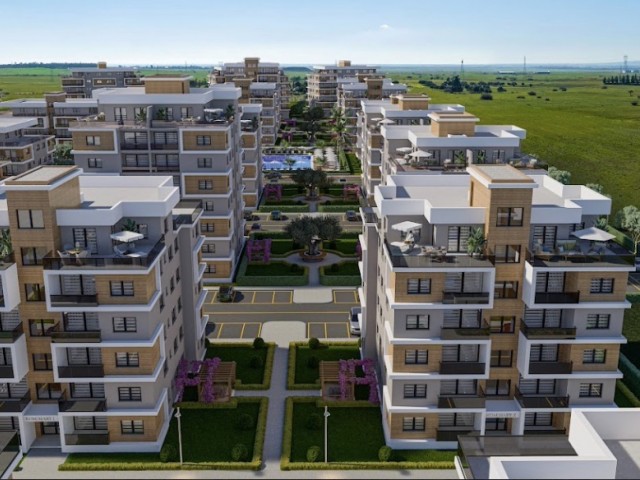 1+1 and 2+1 Flats in Geçitkale with 36 Months Interest-Free Maturity Opportunity