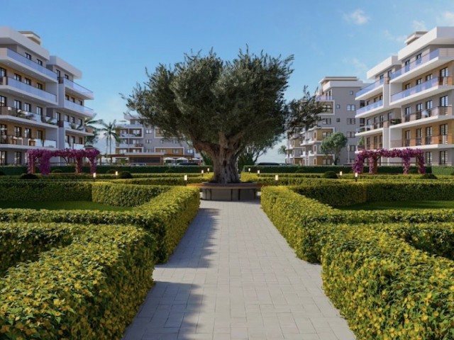 1+1 and 2+1 Flats in Geçitkale with 36 Months Interest-Free Maturity Opportunity