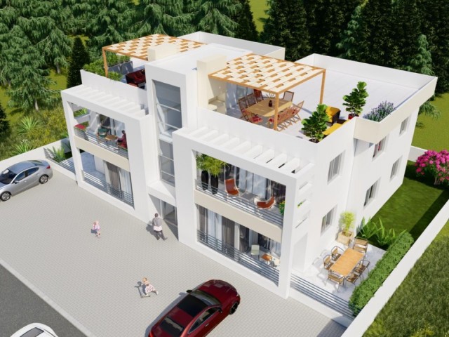 3+1 Flats with Extra Terrace Area in Dumlupınar