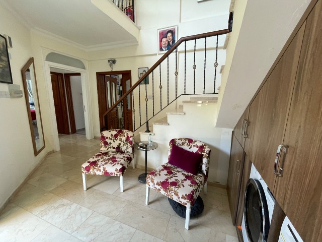 5+2 Detached Villa with Ensuite in Each Room, Private Pool and Fireplace in Alsancak