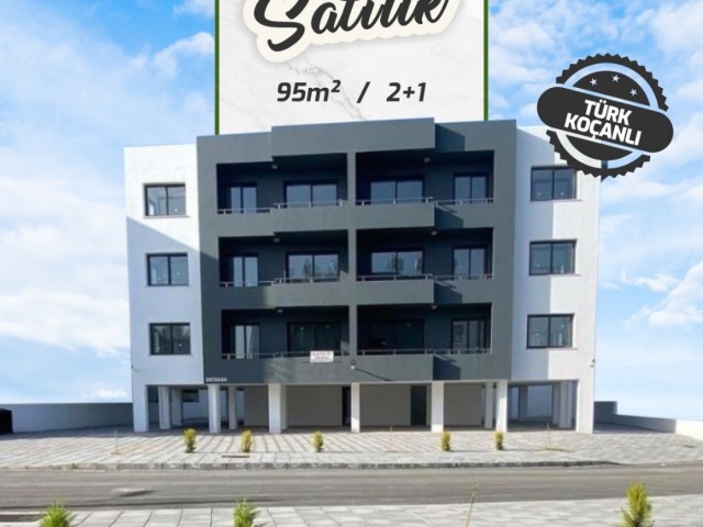 SATILIK. 95m2 DAİRE/ AİLE APARTMANI/ TÜRK MALI