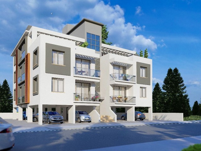 Our 2+1 Penthouse flats in Kucuk Kaymakli Area are delivered after 14 months!