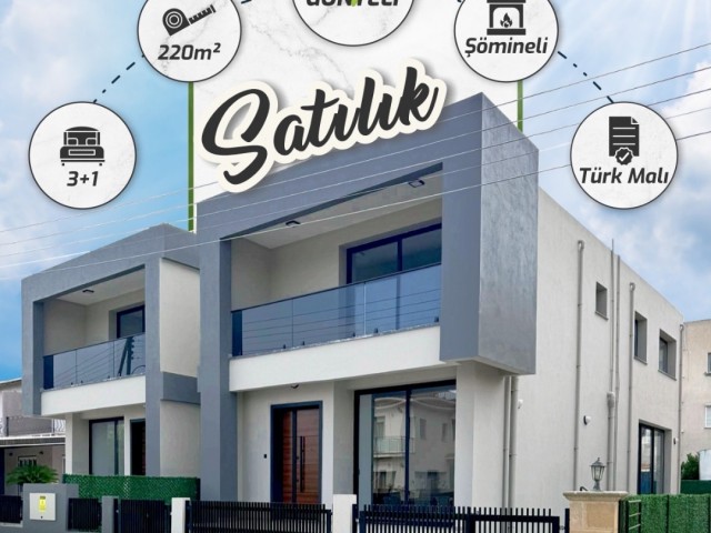 SATILIK MÜSTAKİL 3+1 VILLA/ LEFKOŞA. GÖNYELİ