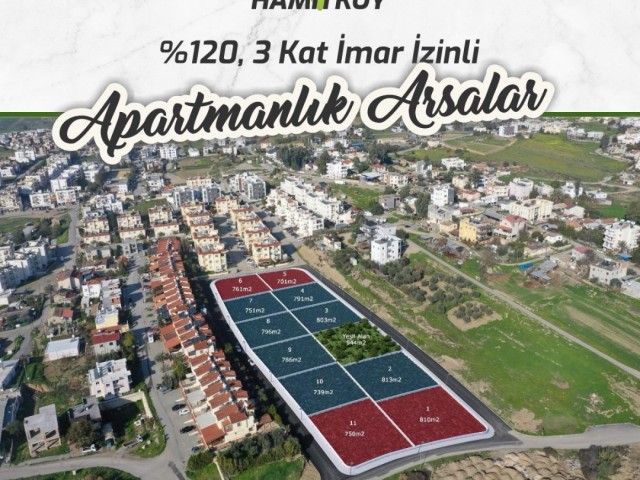 FOR SALE. PLOT. NICOSIA. HAMİTKÖY.