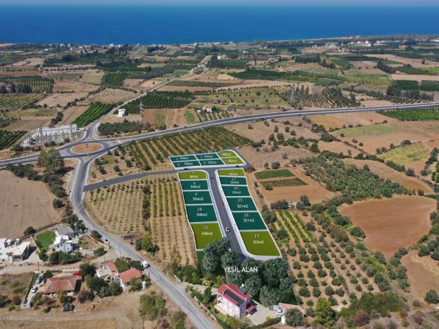 TÜRKISCHES Land mit einzigartiger Aussicht in Cengizköy