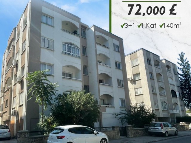 Große, geräumige Wohnung in Nikosia Yenisehir