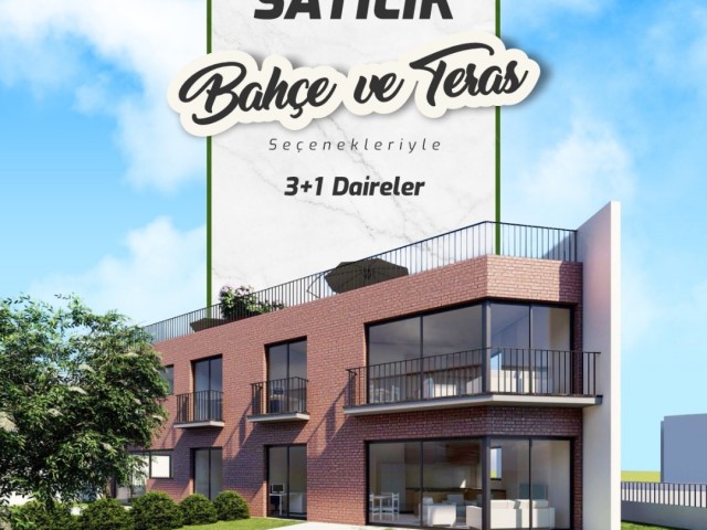 SATILIK LÜKS 3+1 DAİRELER / METEHAN / LEFKOŞA