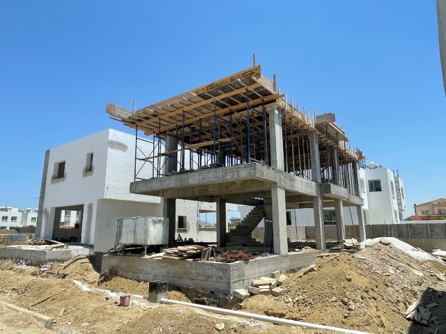 3+1 Latest Villa in Project Phase in Gönyeli