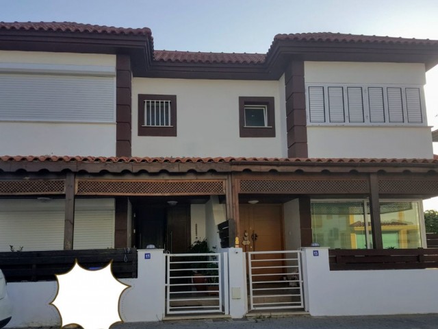 Duplex villa with twin garden for sale in Mitreli yenikent ** 