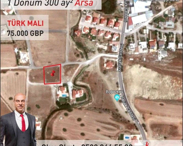 Residential Zoned Plot For Sale in Boğaz, Kyrenia