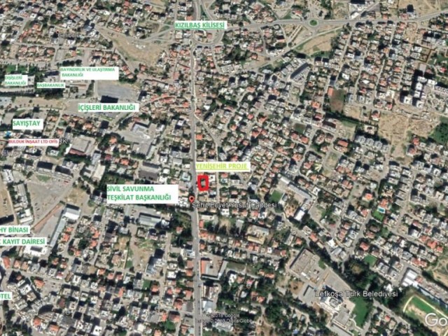 Kuzey Kıbrıs - Lefkoşa Yeni Şehir Satılık Dükkan