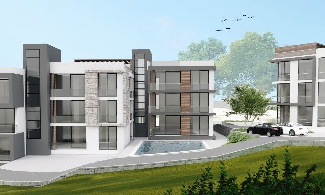 Lapta'da 2+1 lüks daire +70m2 teras alanı