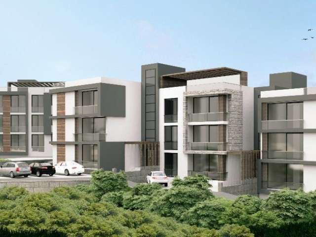 Lapta'da 2+1 lüks daire +70m2 teras alanı