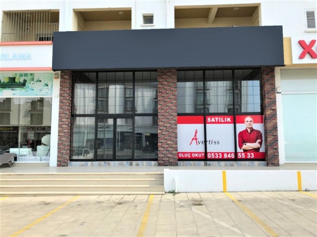 360m2 Commercial Shop on the Mainroad in Küçük Kaymaklı