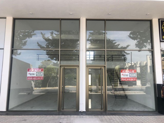 Shop with Mezzanine for Rent in New Plaza in Karaoğlanoğlu 