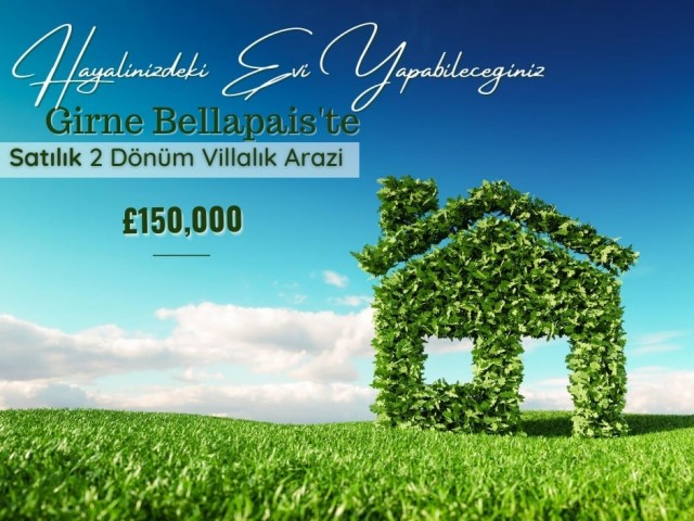 Plot for sale in Bellapais, Girne, North Cyprus