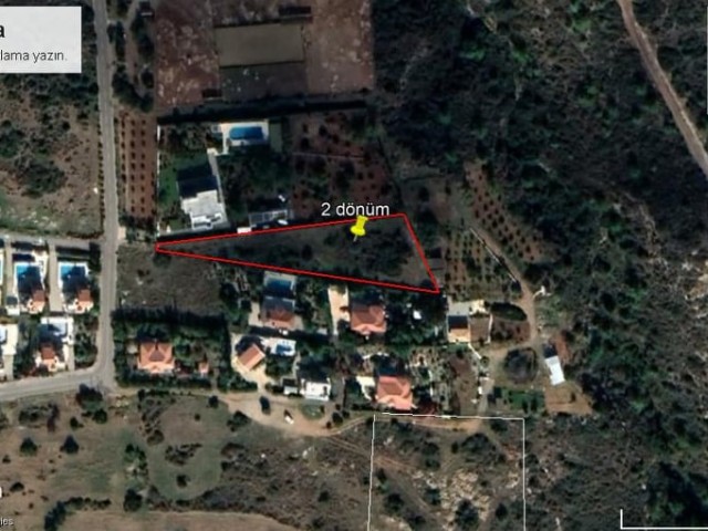 Plot for sale in Bellapais, Girne, North Cyprus