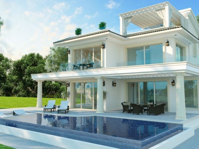 5 Bedroom Villa for sale 320 m² with private pool and fireplace in Esentepe, Girne, North Cyprus