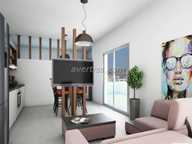 2 Bedroom Flat for sale 60 m² in Lefke, Lefke, North Cyprus