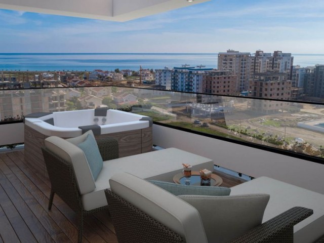 2 Bedroom Penthouse for sale 97 m² in Long Beach, İskele, North Cyprus