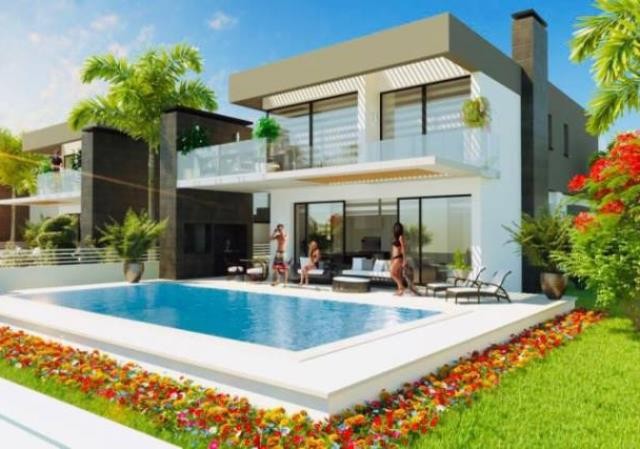 4 Bedroom Villa for sale 210 m² with private pool in Yenikent, Lefkoşa, North Cyprus