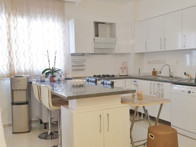 2+1 For Rent In The Complex With Pool In The Center Of Kyrenia