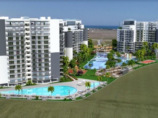 İskele Long Beach Satılık Daire 1+1  