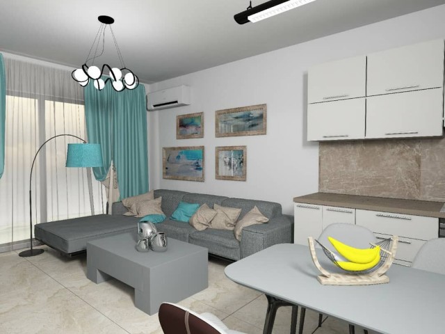 Kyrenia Karaoglanoglu Flat For Sale 1+1