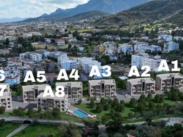 Kyrenia Lapta Flat For Sale 1+1