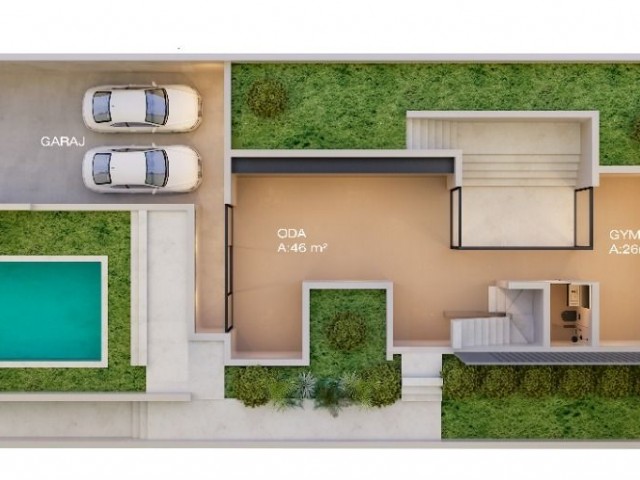 Villa zum Verkauf in Kyrenia Oberes Kyrenia 4+1