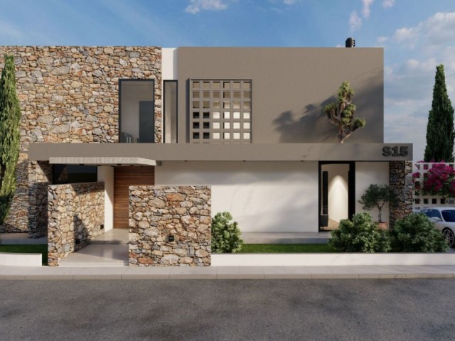 Kyrenia Esentepe Villa For Sale 3+1