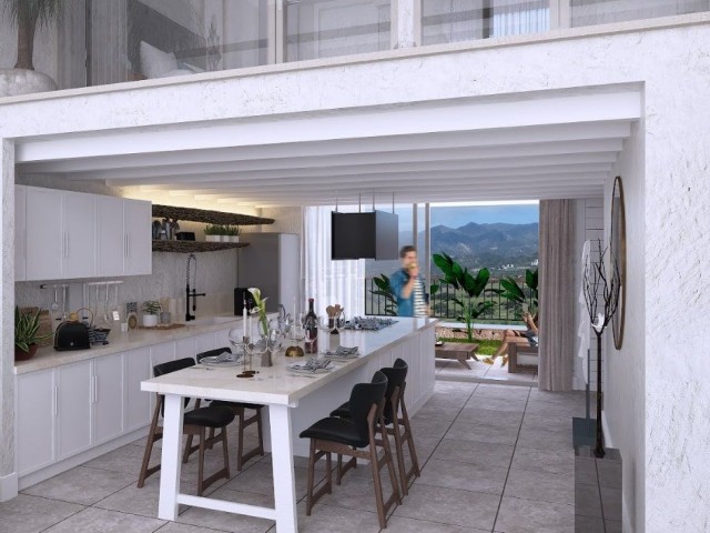 Kyrenia Bahceli Penthouse For Sale 3+1