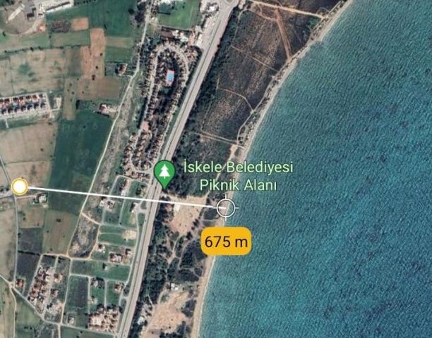 İskele Long Beach’de satılık 1 + 1 daire