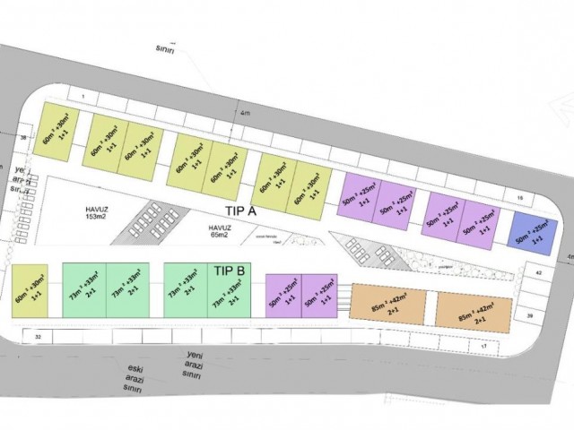 1+1 Wohnung zum Verkauf in Iskele Long Beach