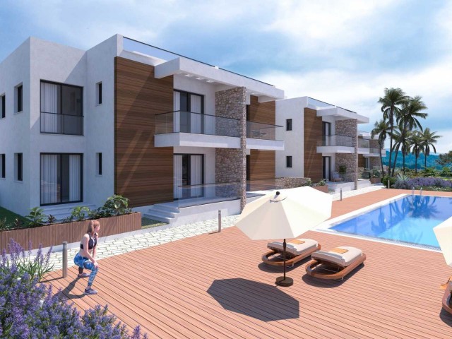 2+1 Penthouse zum Verkauf in Kyrenia Karaağaç