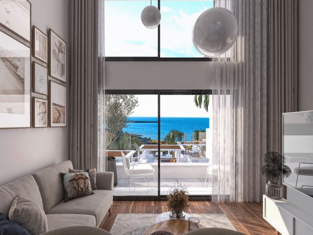 Girne Bahçeli 2+1 Satılık Penthouse