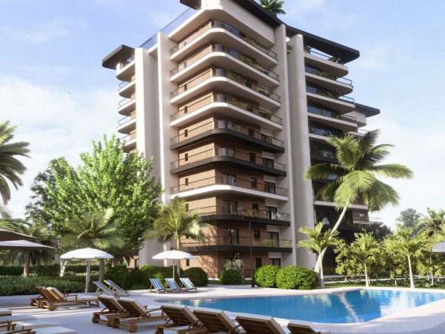 1+1 Flat For Sale in Iskele Long Beach