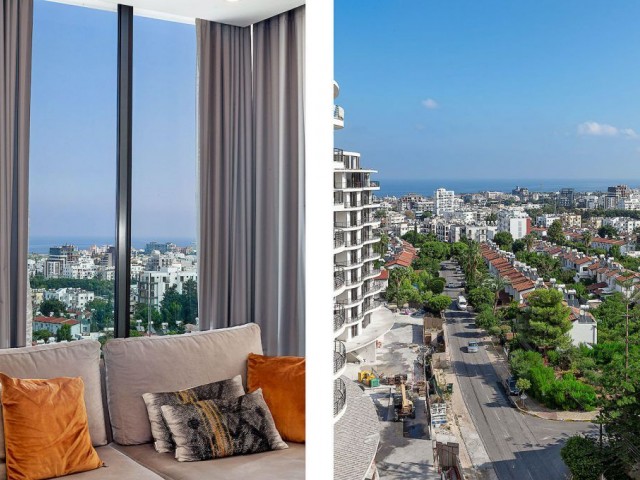 Kyrenia Upper Kyrenia 1+1 Wohnung zu verkaufen