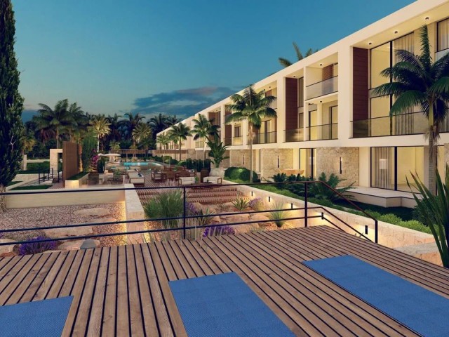 Girne Esentepe 1+1 Garden Floor Flat for Sale