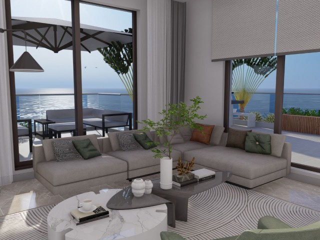 İskele Long Beach 3+1 Satılık Penthouse