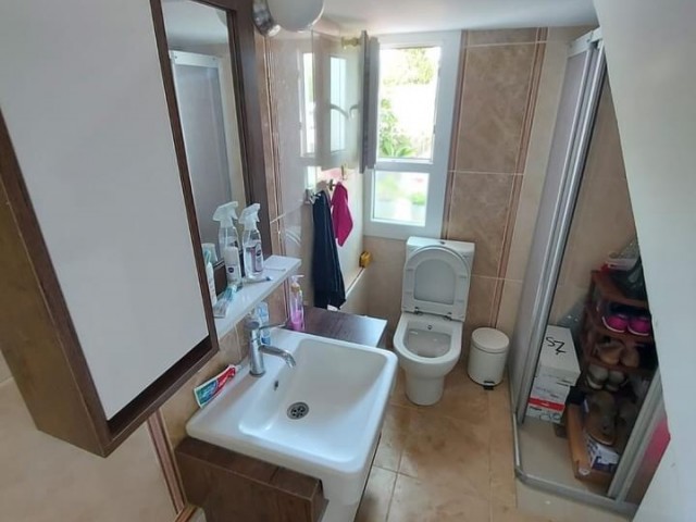 Alsancakta 2 Minuten vom Meer 4 + 1 villa zum Verkauf mit Kamin mit Pool ** 