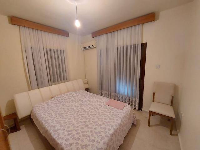 Fully furnished twin villa with pool and garden in Karaoglanoglunda ** 